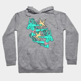 Creature Fight Night Luchador Style Hoodie